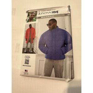 McCall's Know Me Men's PUFFER COAT in 2 Lengths ME2061 Size: BB (44-46-48-50-52)